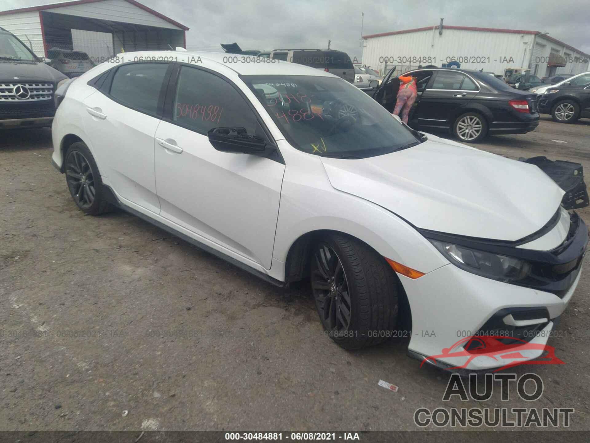 HONDA CIVIC HATCHBACK 2020 - SHHFK7H44LU224266