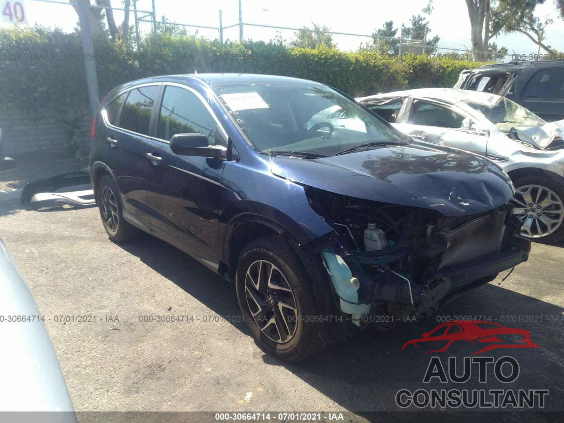 HONDA CR-V 2016 - 2HKRM3H49GH533823