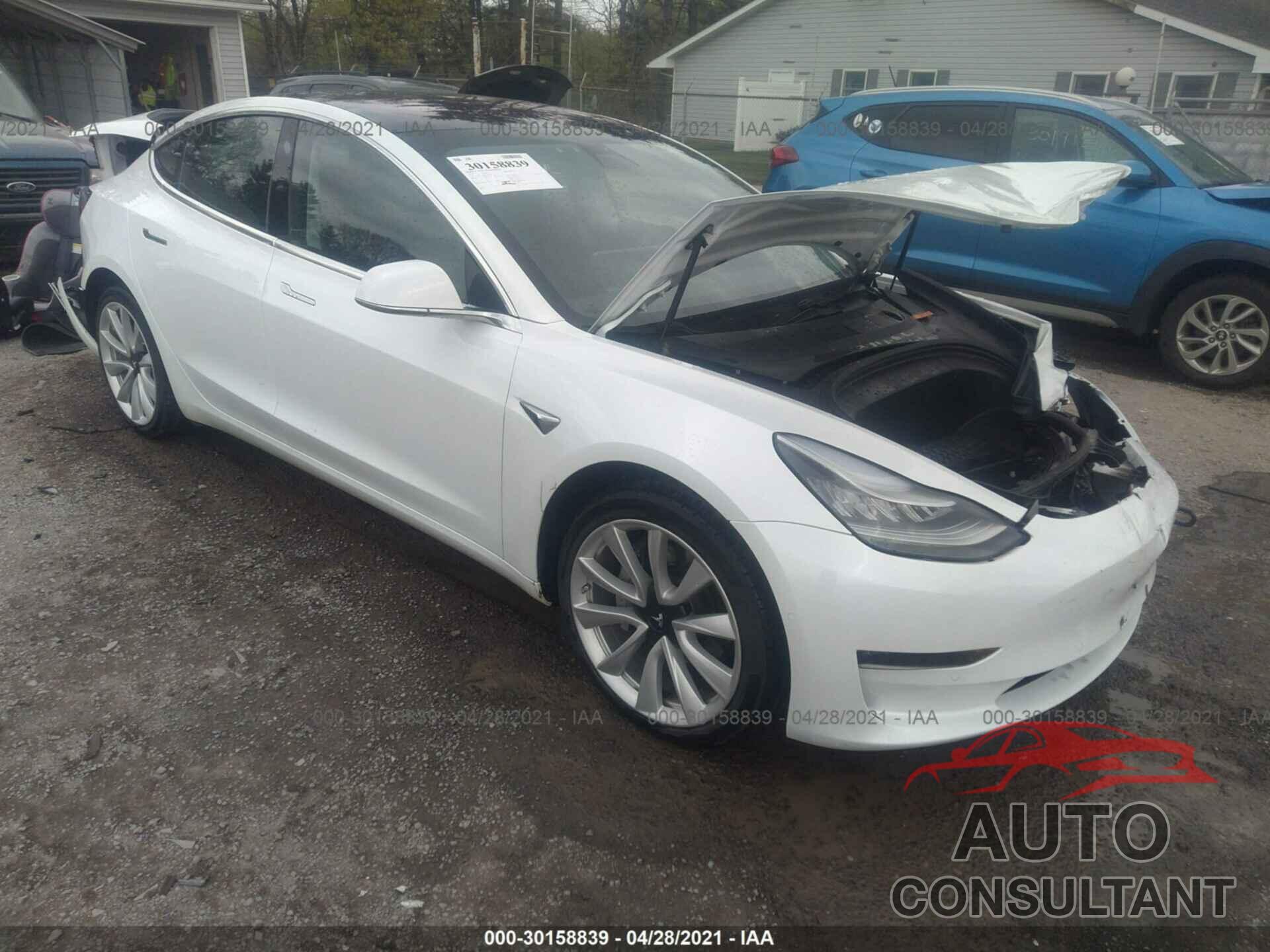 TESLA MODEL 3 2018 - 5YJ3E1EB8JF117794