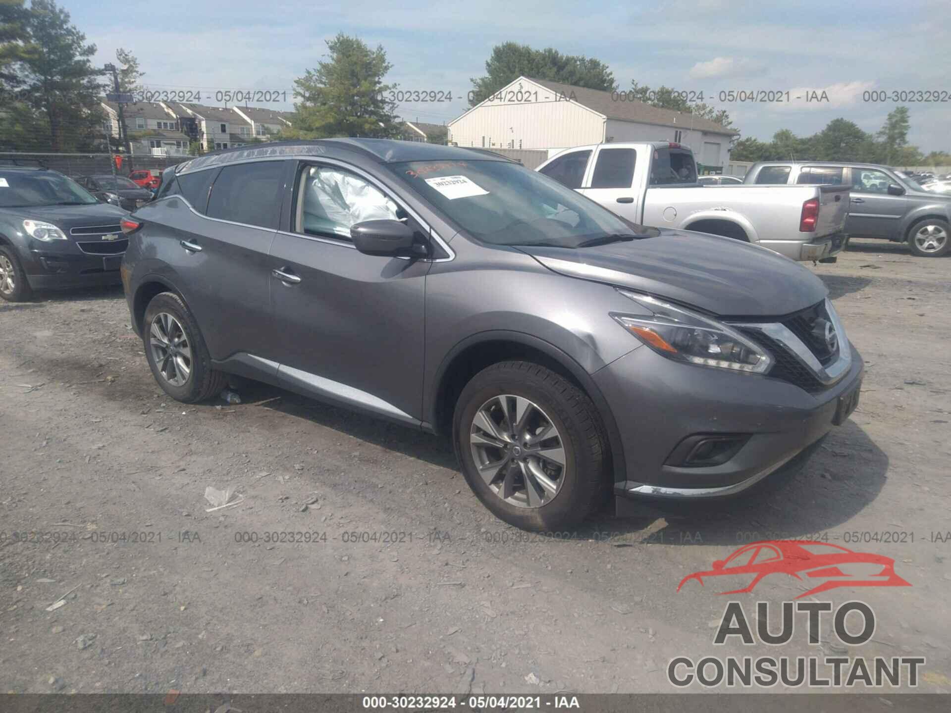 NISSAN MURANO 2018 - 5N1AZ2MH6JN125932