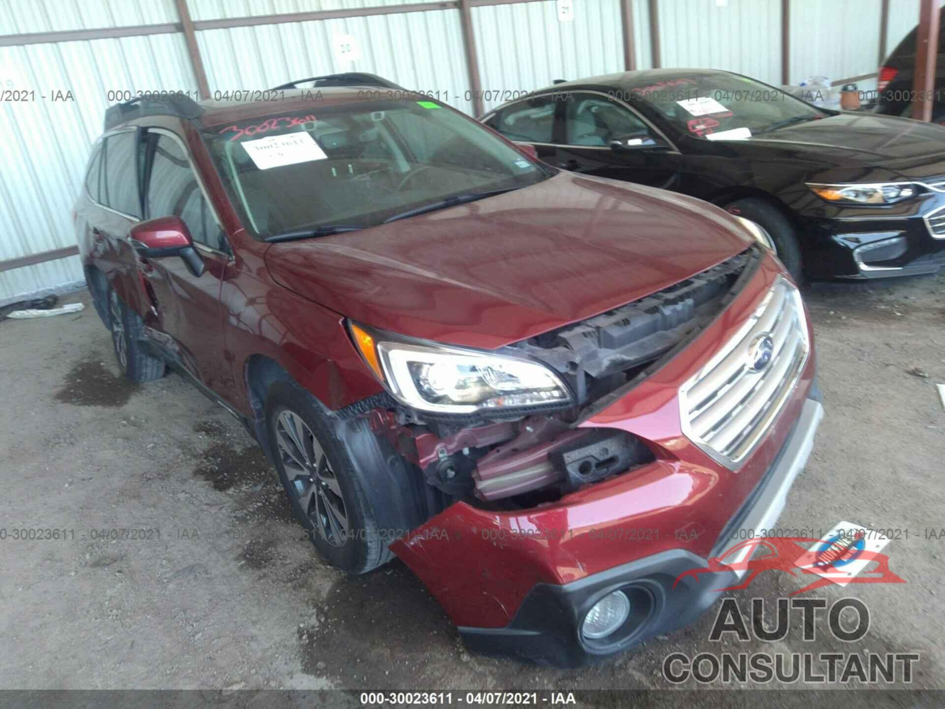 SUBARU OUTBACK 2017 - 4S4BSANC4H3258605