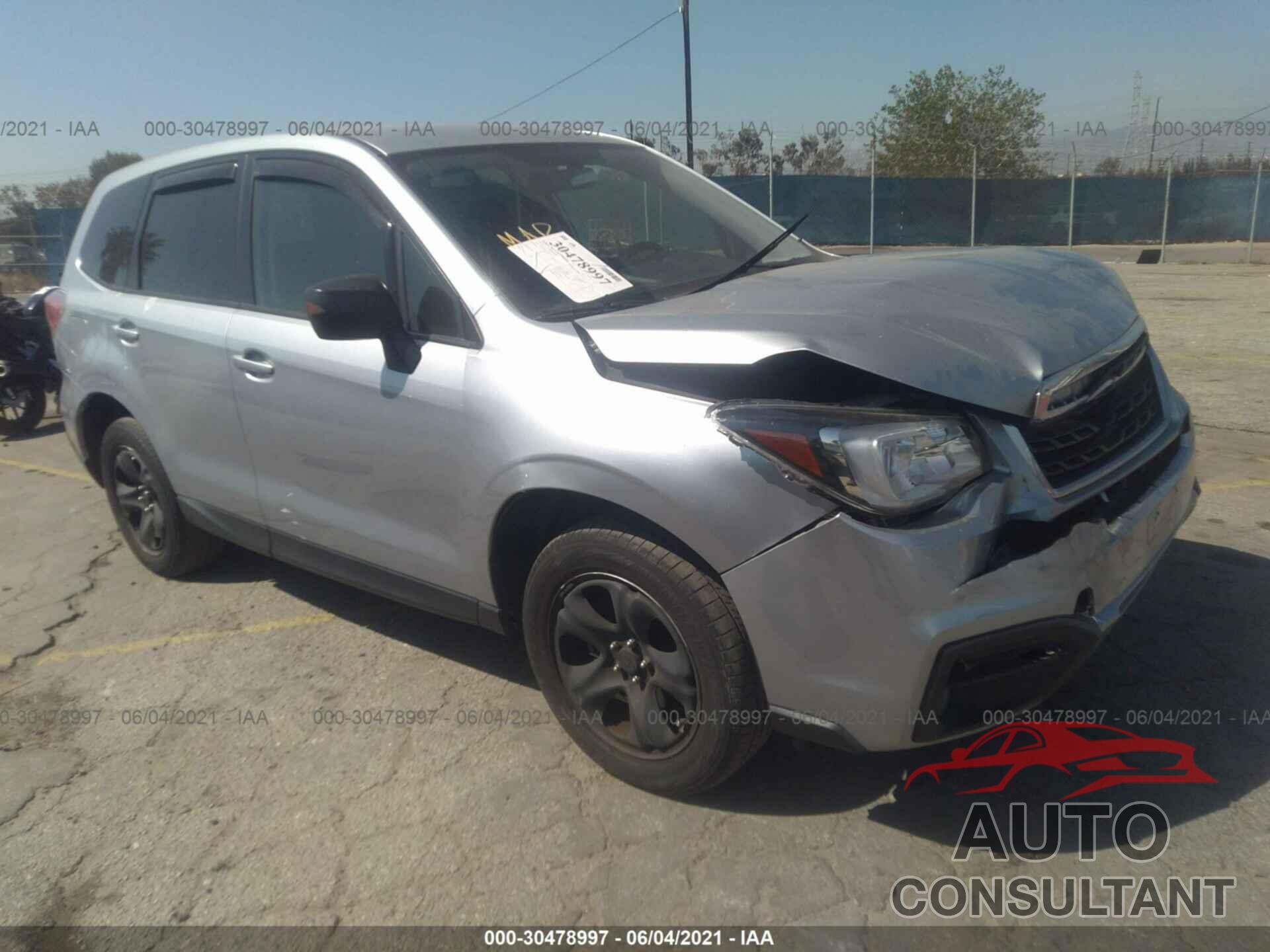 SUBARU FORESTER 2017 - JF2SJAAC3HG519519