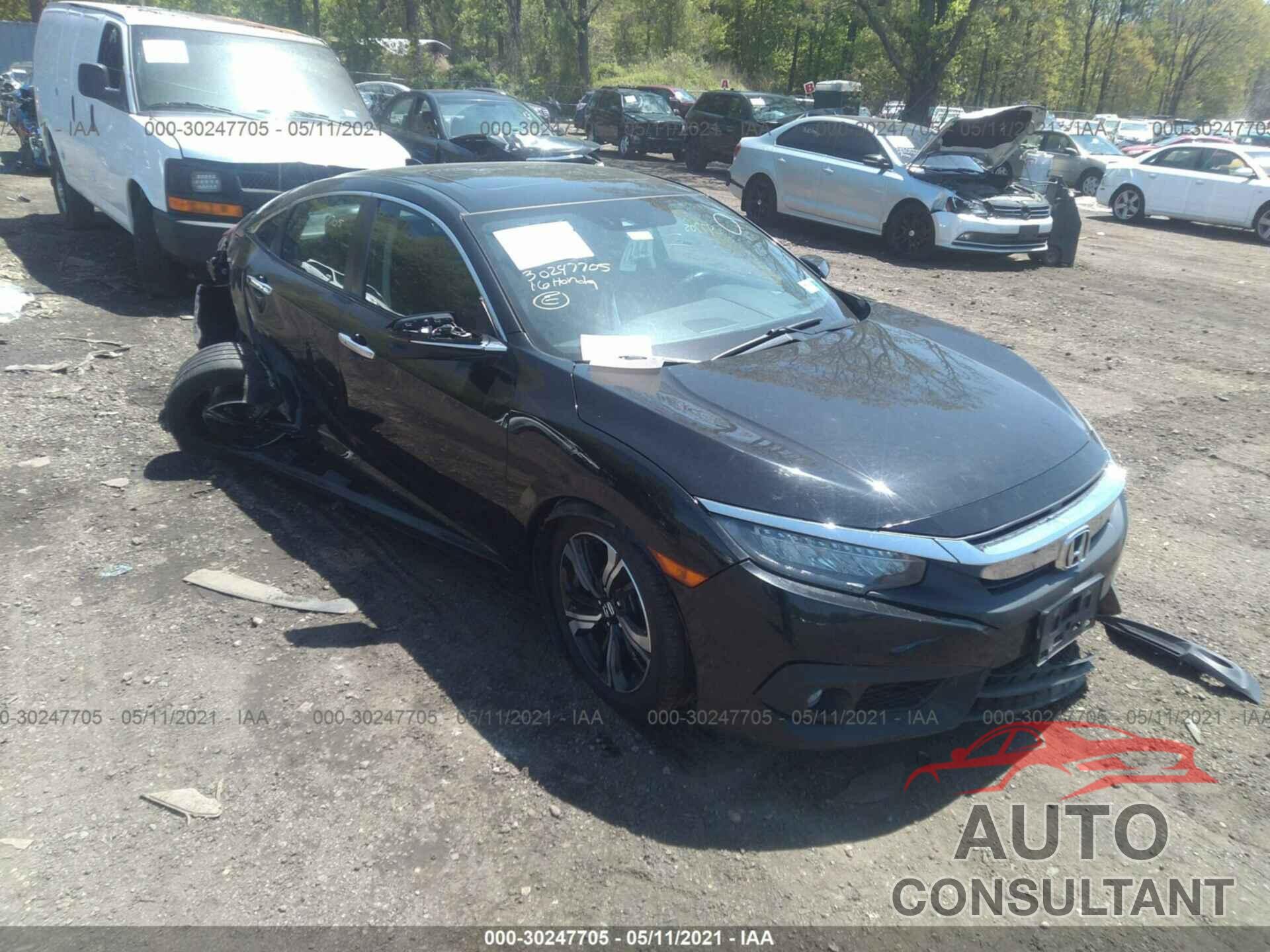 HONDA CIVIC SEDAN 2016 - 2HGFC1F99GH637943