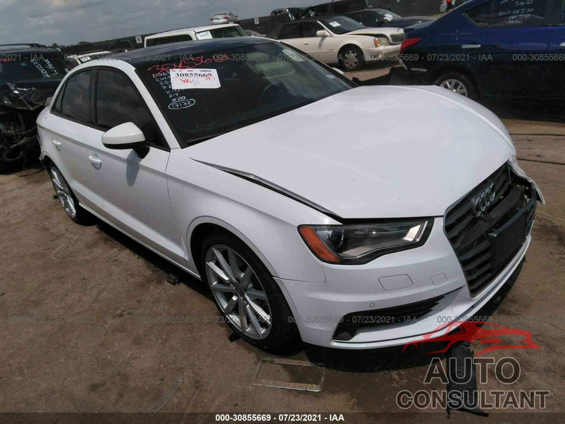 AUDI A3 2016 - WAUA7GFFXG1008290