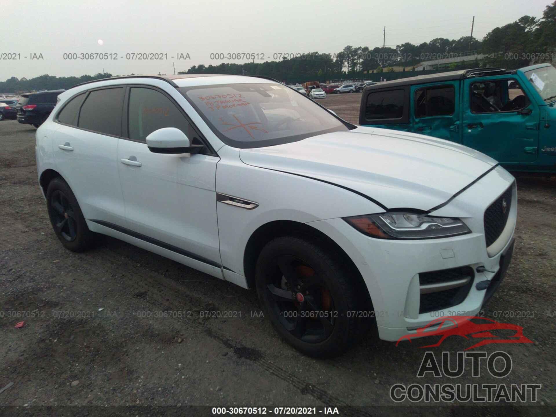 JAGUAR F-PACE 2018 - SADCL2FX8JA293599