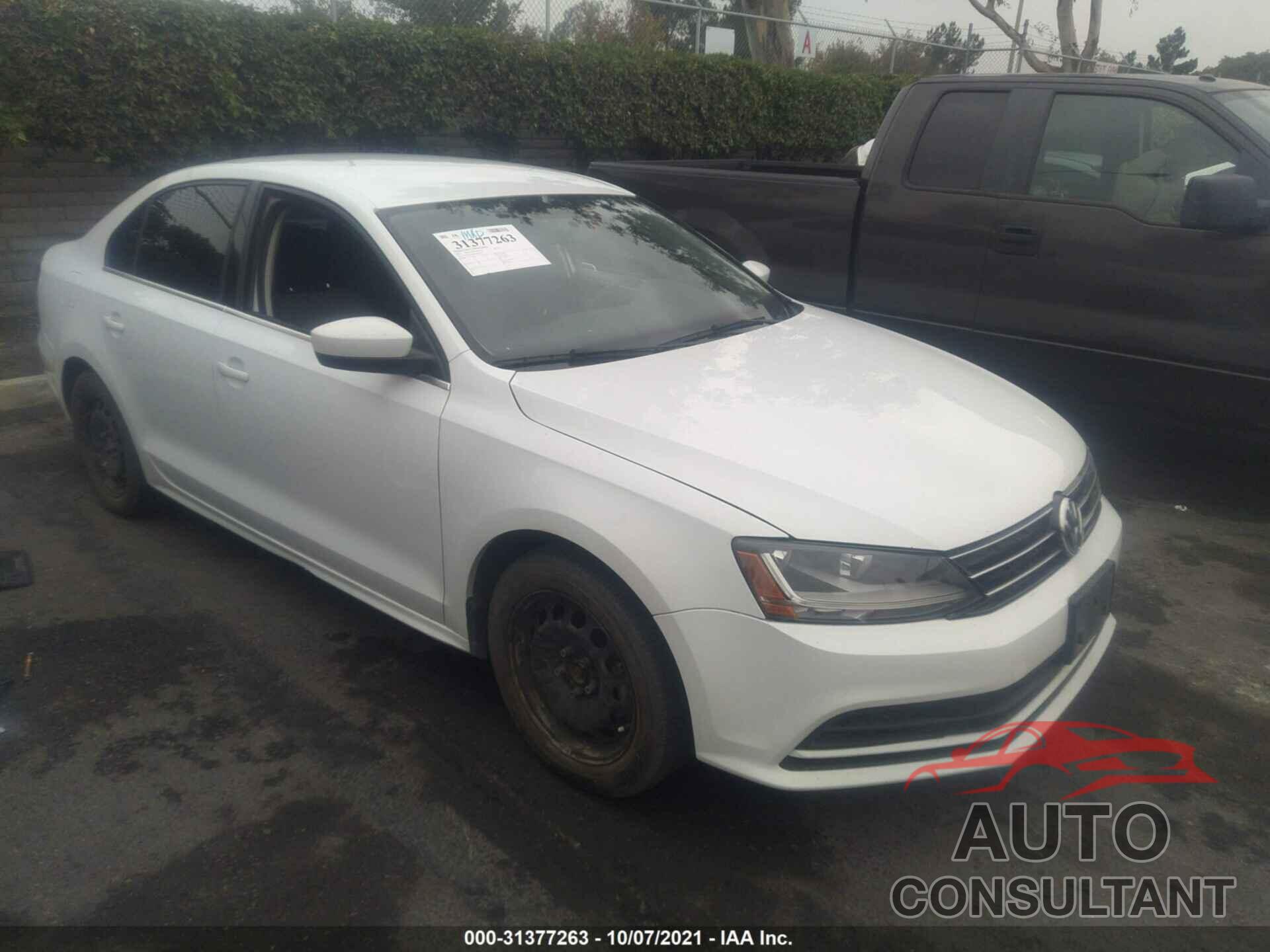 VOLKSWAGEN JETTA 2017 - 3VW2B7AJ8HM400106