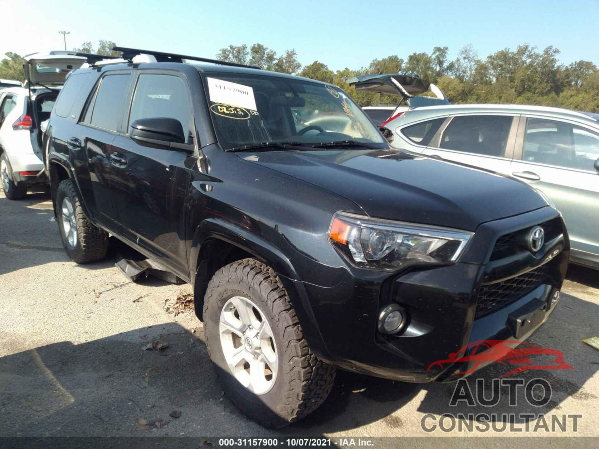 TOYOTA 4RUNNER 2017 - JTEBU5JR7H5413728