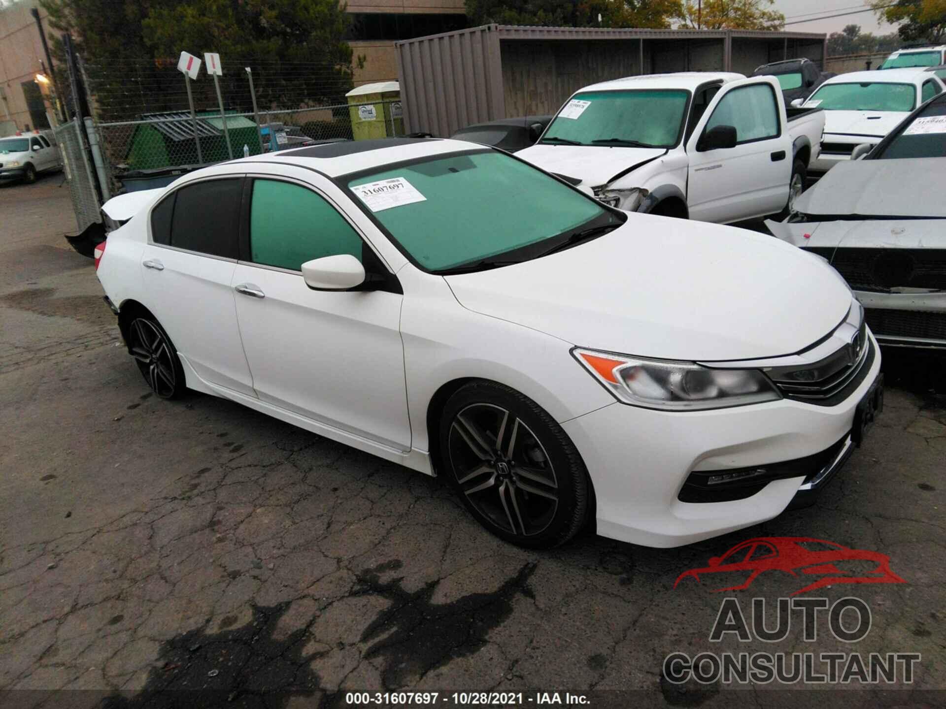 HONDA ACCORD SEDAN 2016 - 1HGCR2F59GA104459