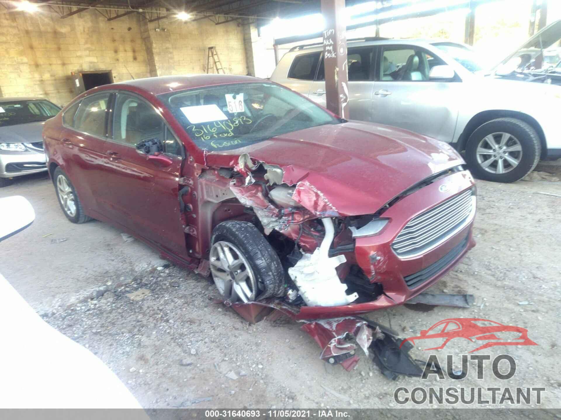 FORD FUSION 2016 - 1FA6P0HD4G5120691