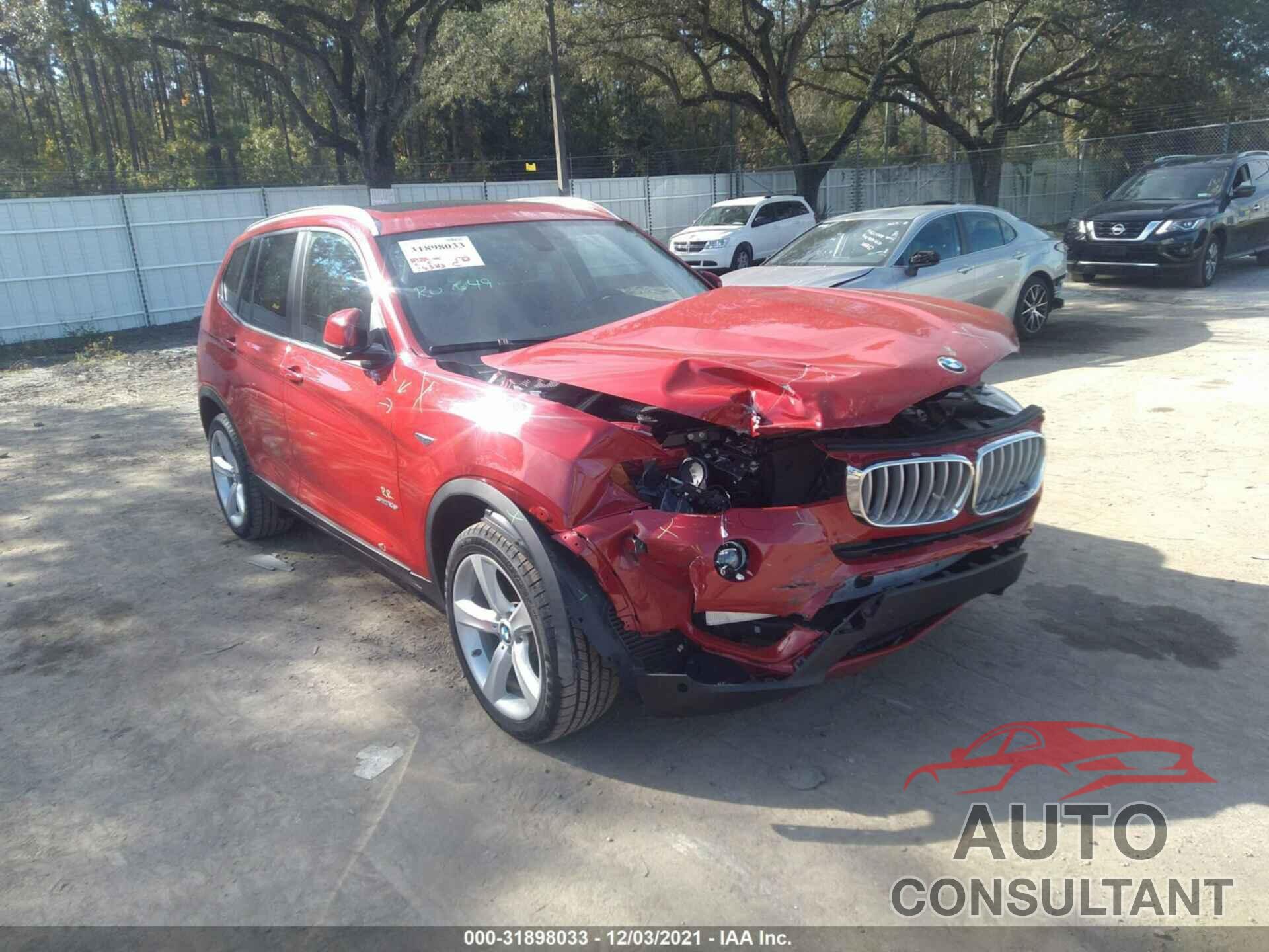 BMW X3 2017 - 5UXWZ7C55H0U45361