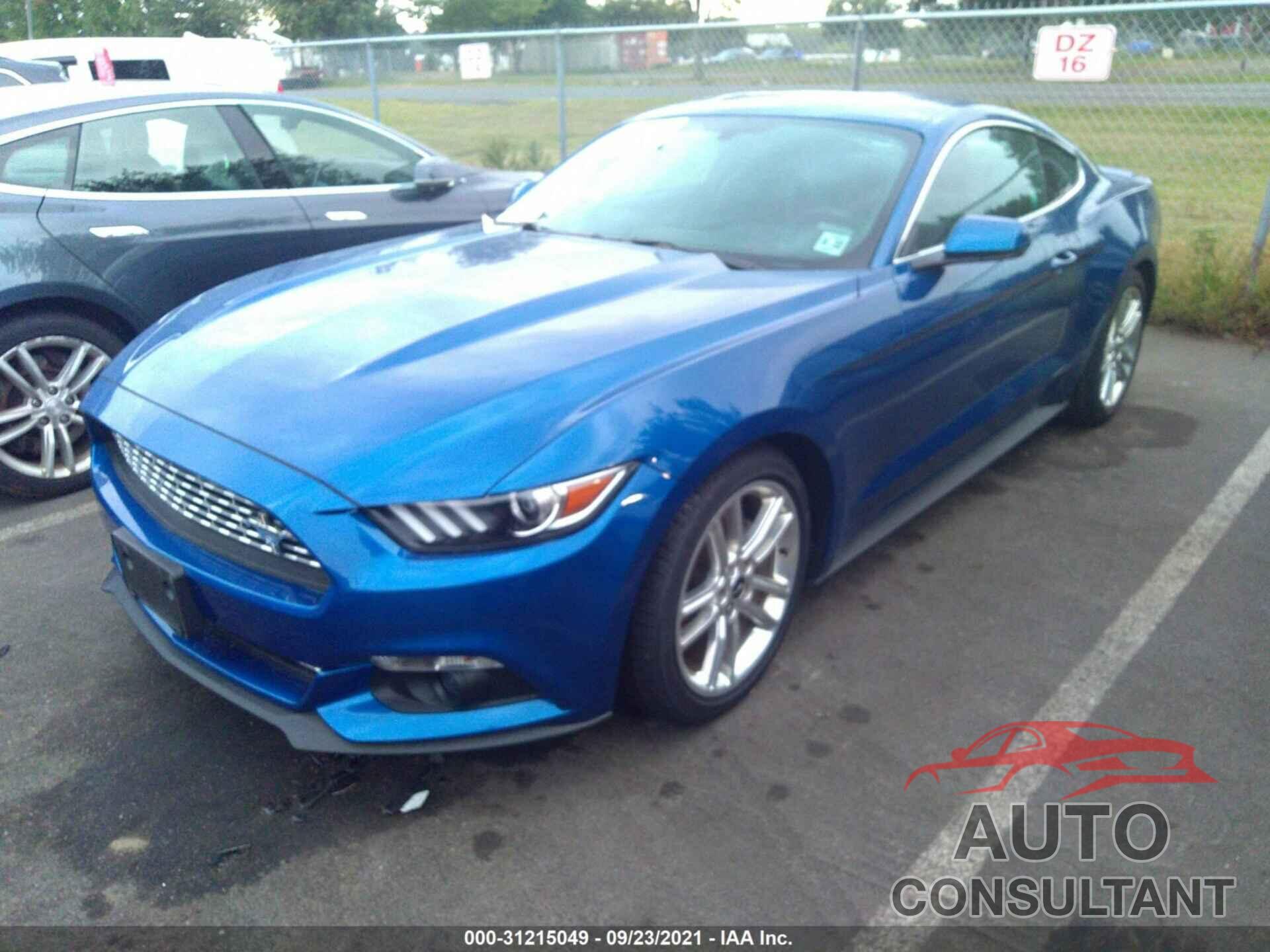 FORD MUSTANG 2017 - 1FA6P8TH5H5262641