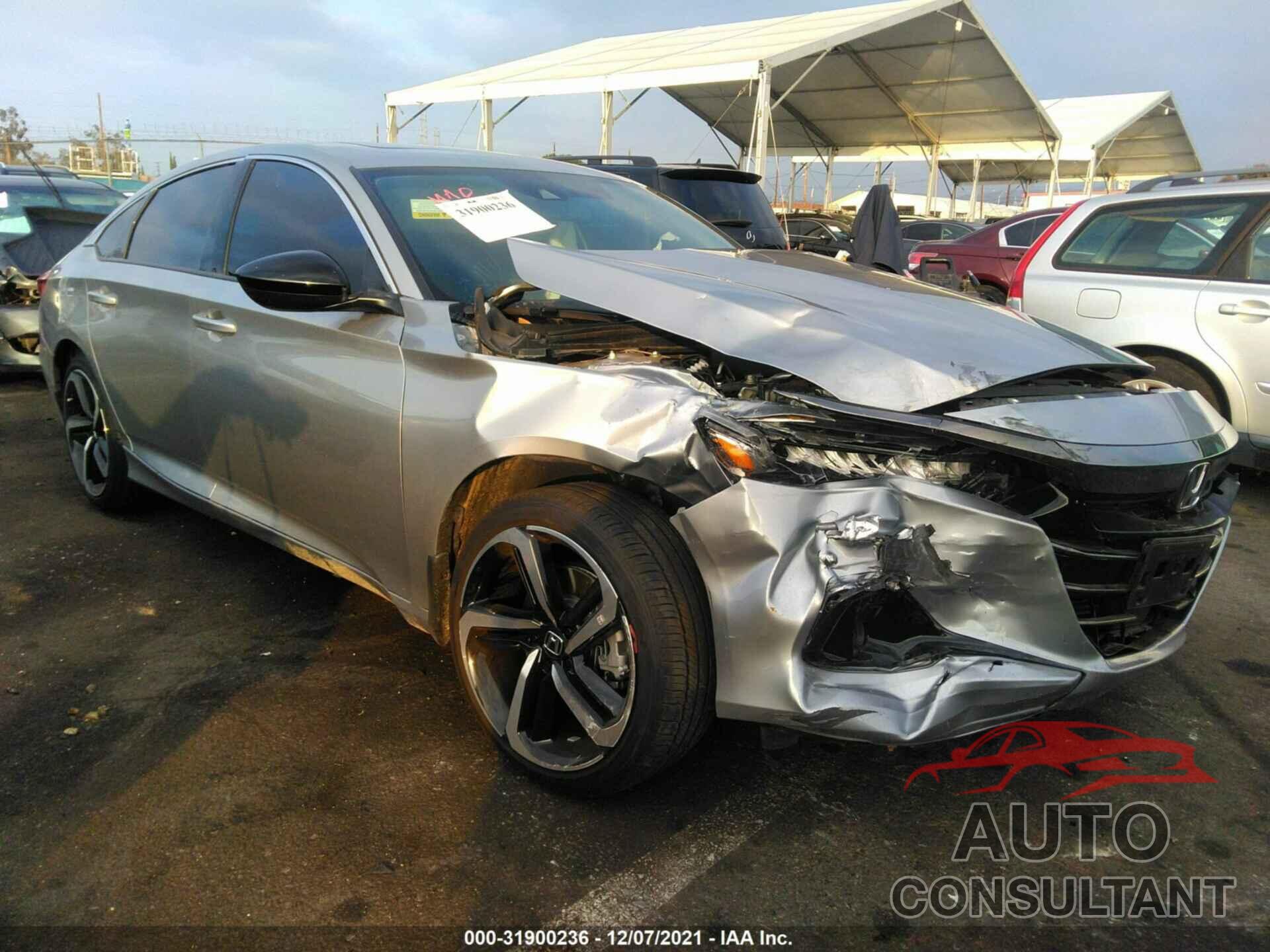HONDA ACCORD SEDAN 2021 - 1HGCV2F38MA003418