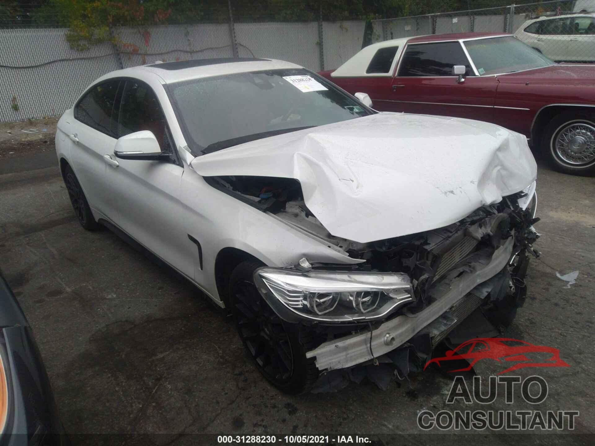 BMW 4 SERIES 2016 - WBA4B3C59GG528624