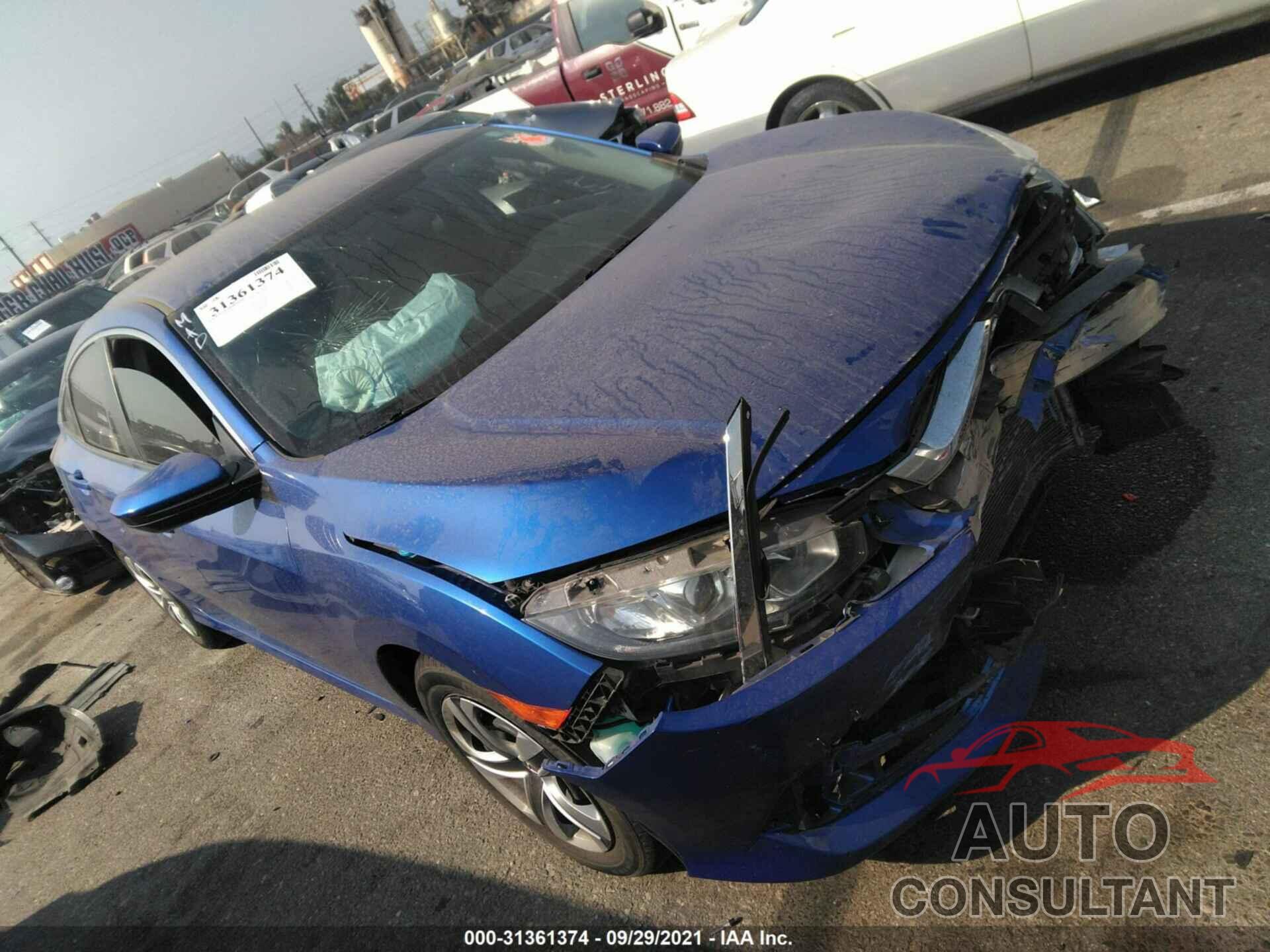 HONDA CIVIC SEDAN 2018 - 2HGFC2F58JH604586