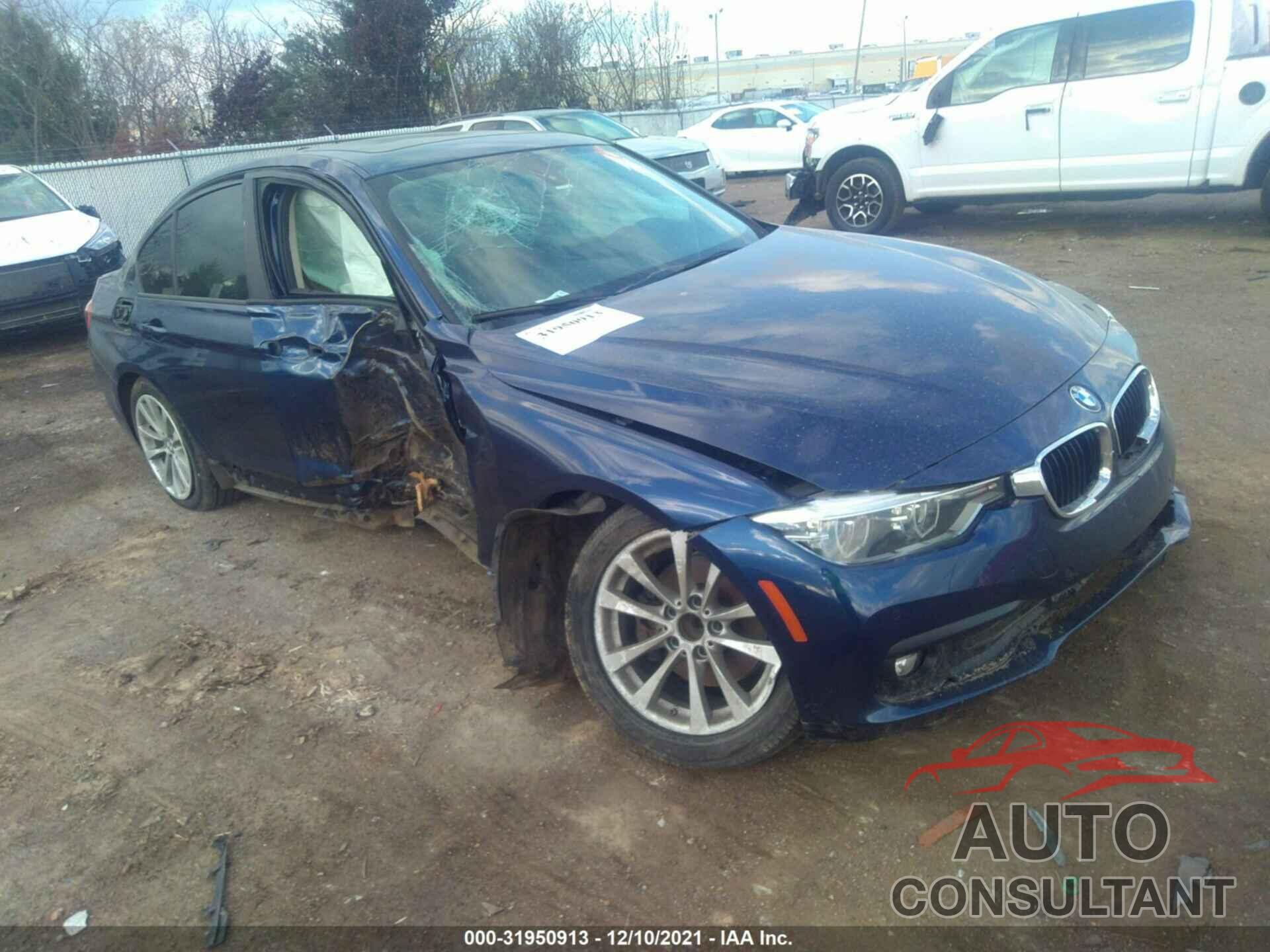 BMW 3 SERIES 2018 - WBA8A9C57JAH12528