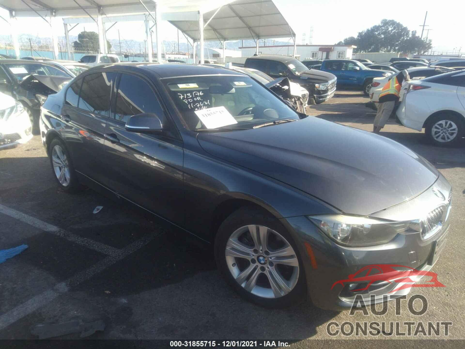 BMW 3 SERIES 2016 - WBA8E9G58GNT86199