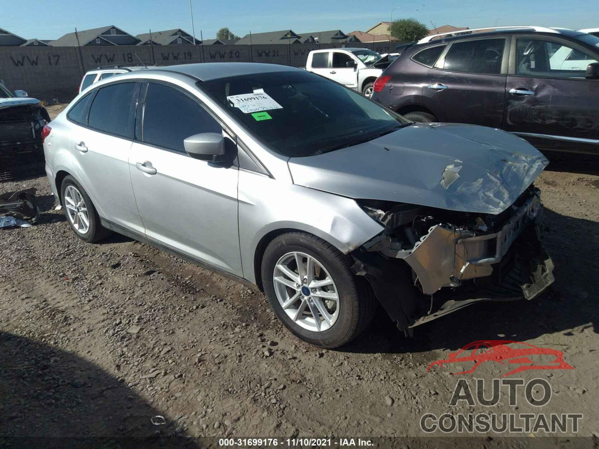 FORD FOCUS 2018 - 1FADP3F22JL203811