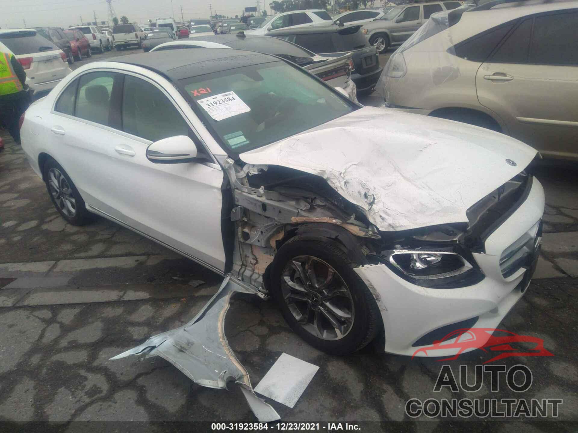 MERCEDES-BENZ C-CLASS 2018 - WDDWF4JB6JR406724