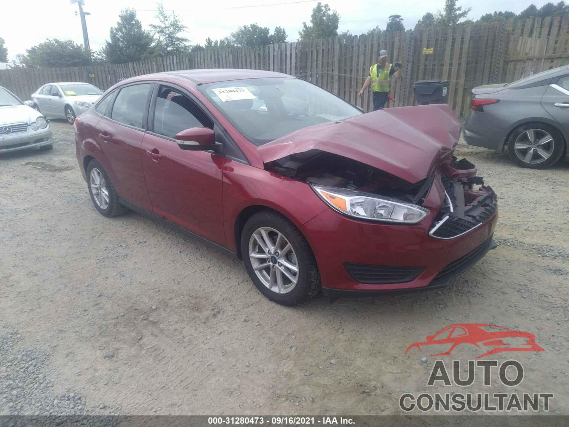 FORD FOCUS 2016 - 1FADP3F22GL343074