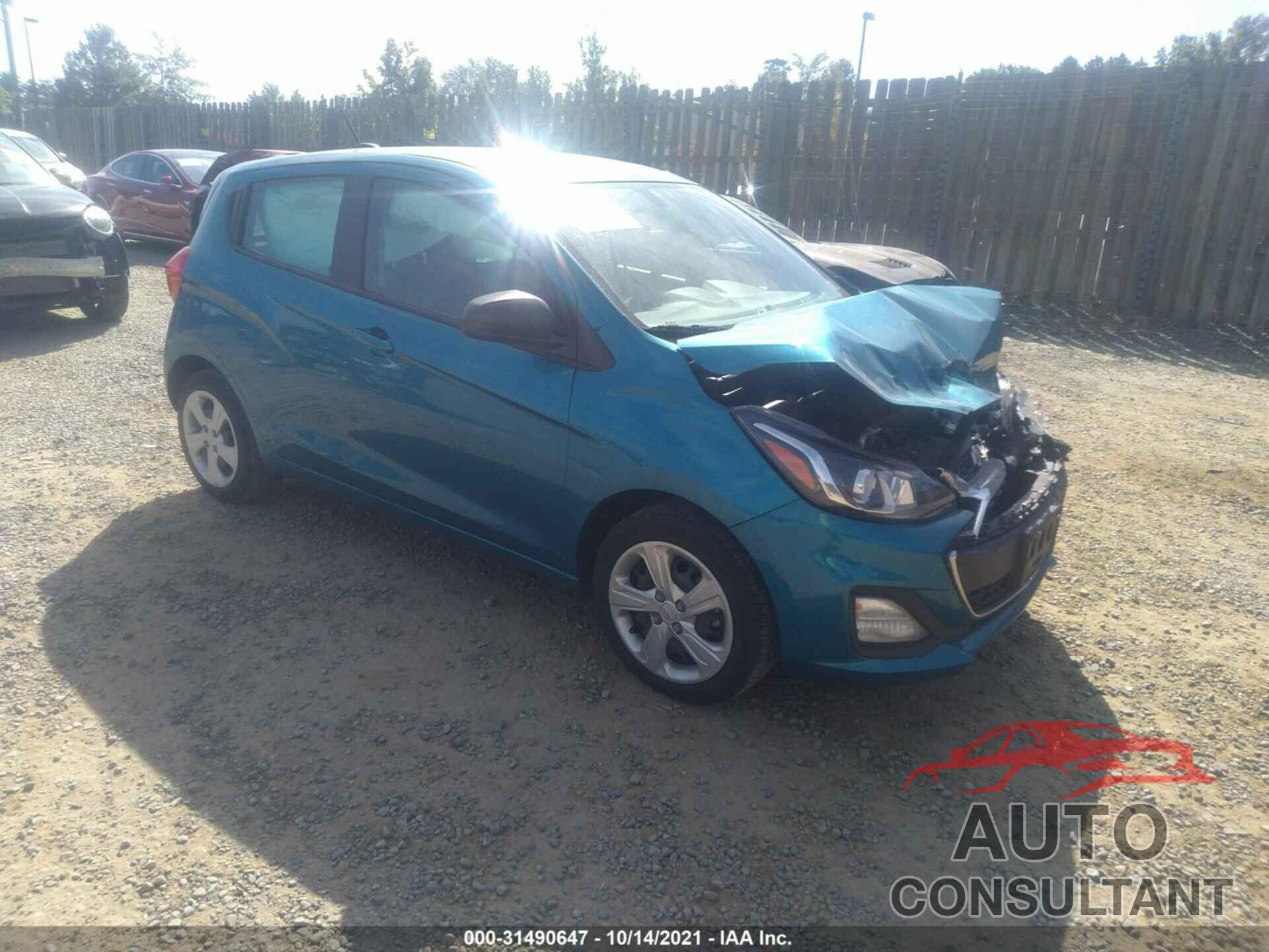 CHEVROLET SPARK 2020 - KL8CB6SA6LC423032