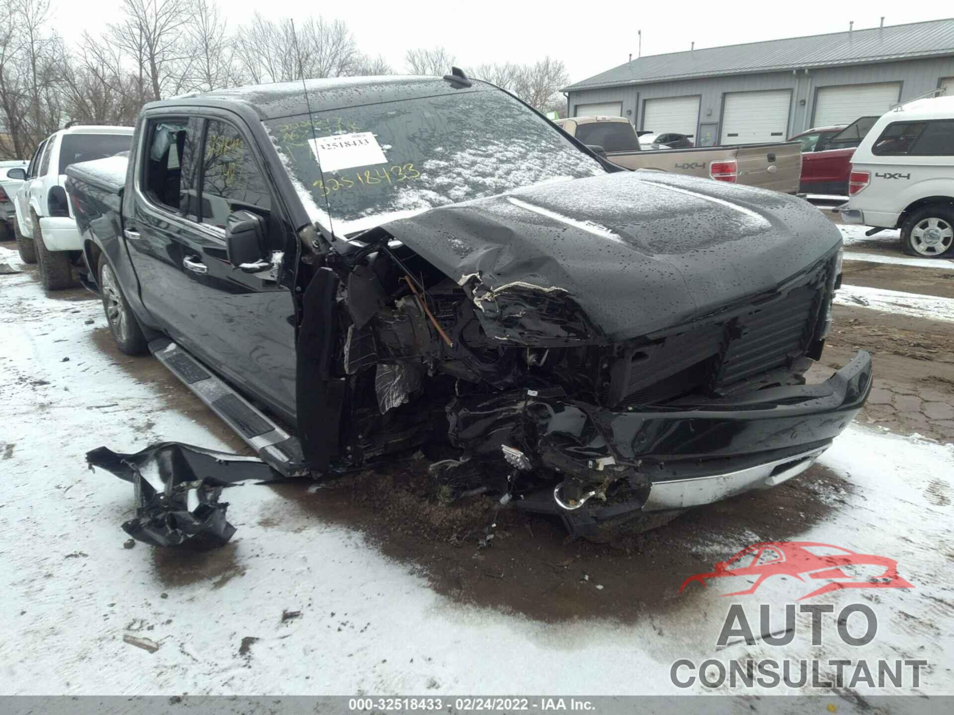 CHEVROLET SILVERADO 1500 2021 - 1GCUYHEL7MZ174872