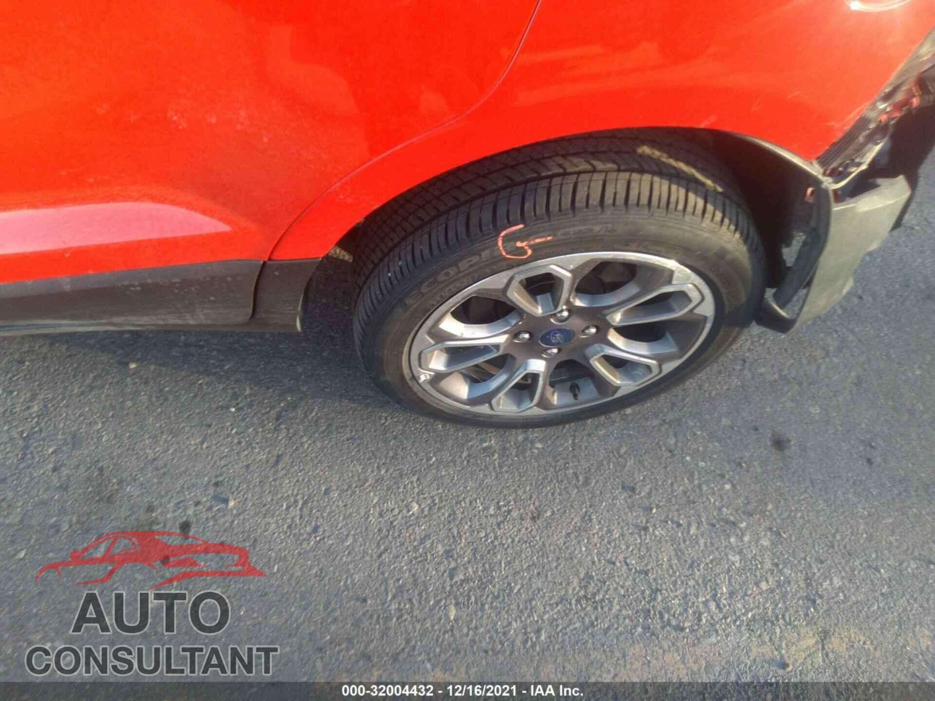 FORD ECOSPORT 2020 - MAJ6S3KL2LC353152