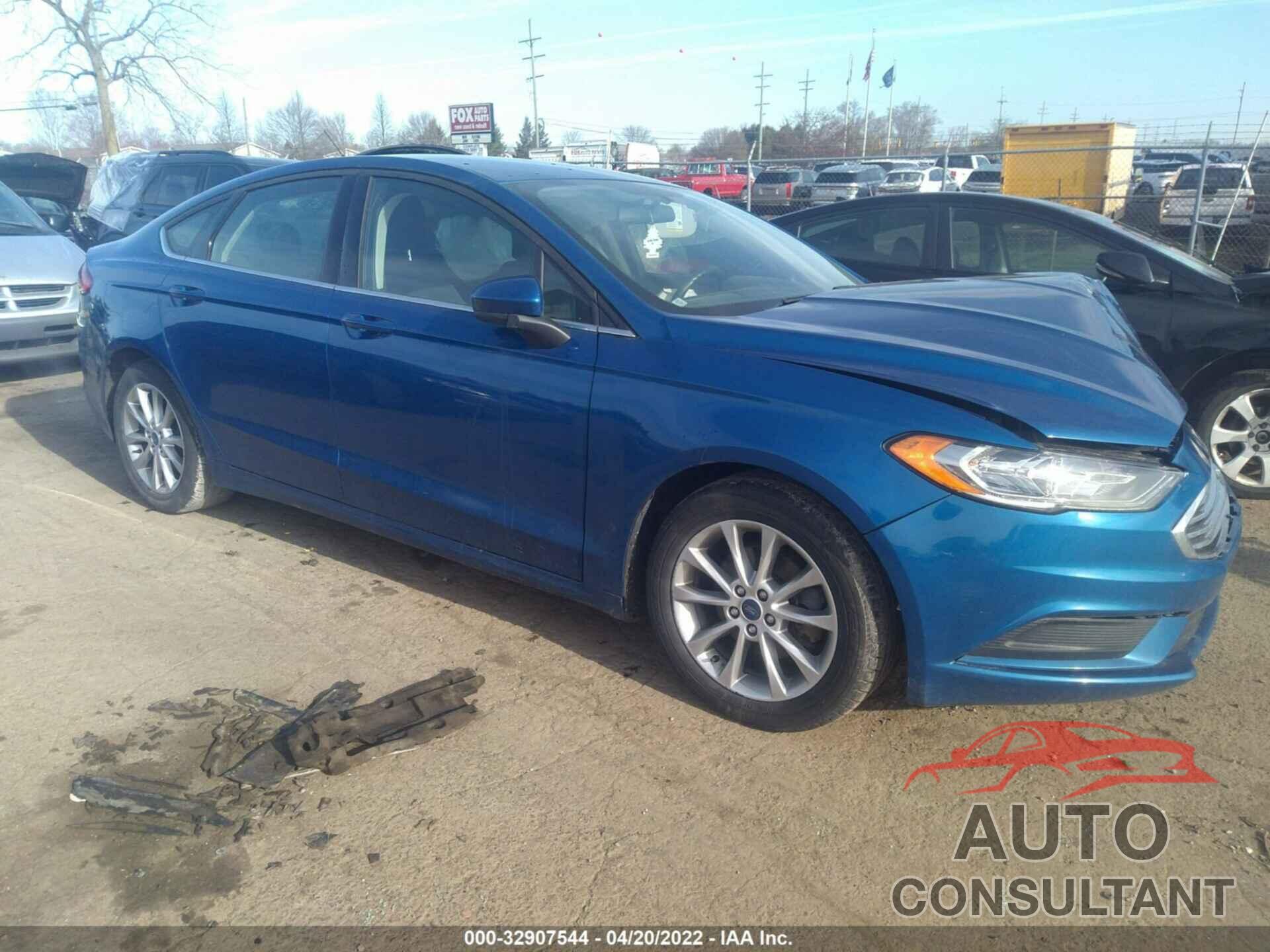 FORD FUSION 2017 - 3FA6P0H7XHR167202