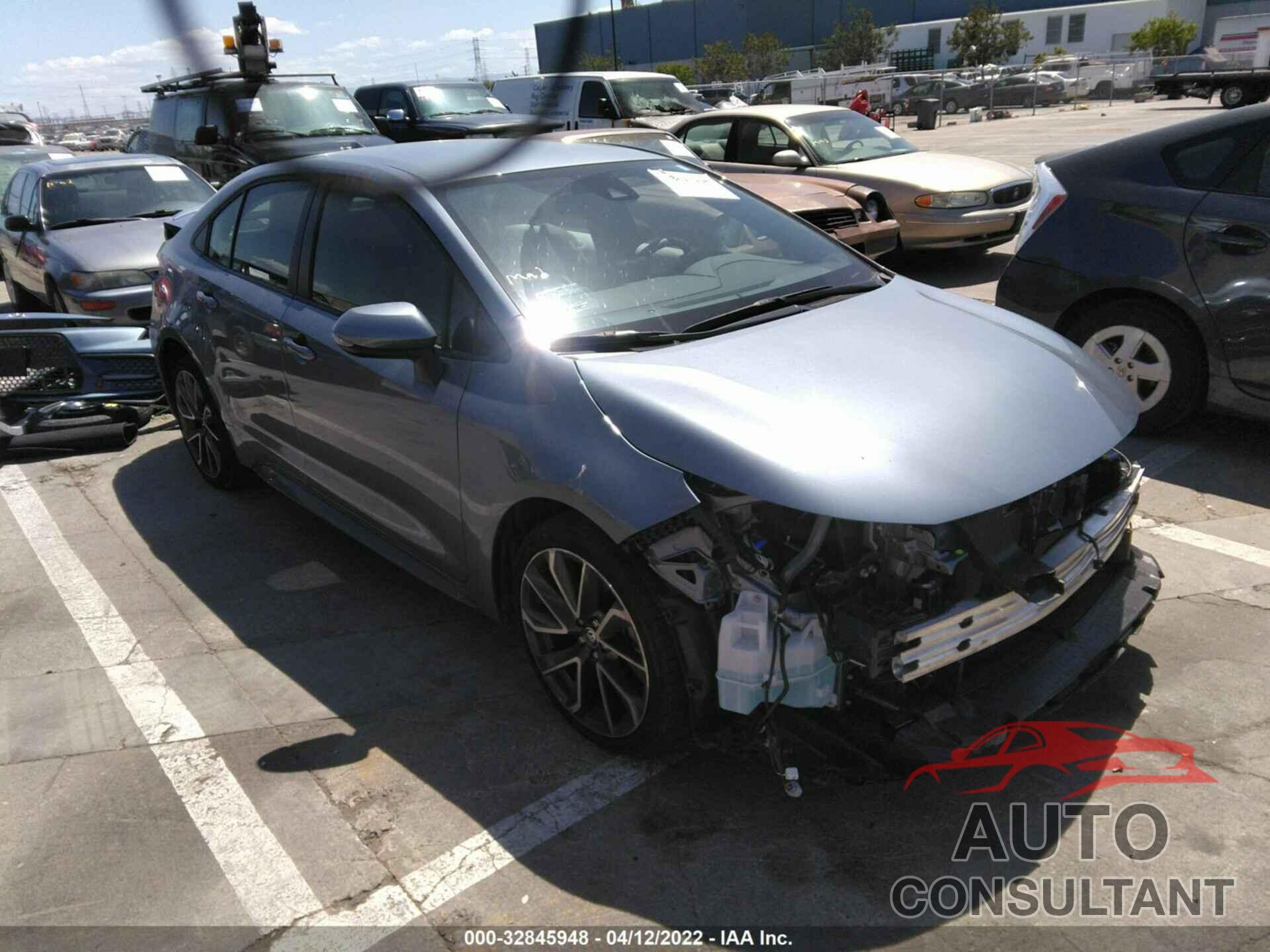 TOYOTA COROLLA 2021 - JTDS4MCE4MJ074923