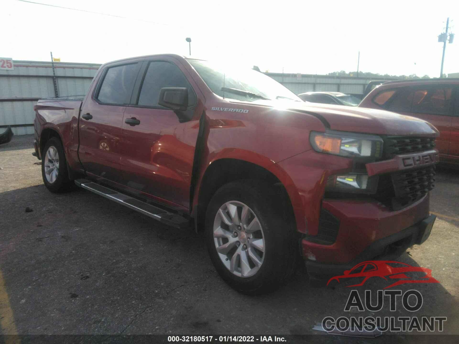 CHEVROLET SILVERADO 1500 2021 - 1GCPWBEK2MZ214234