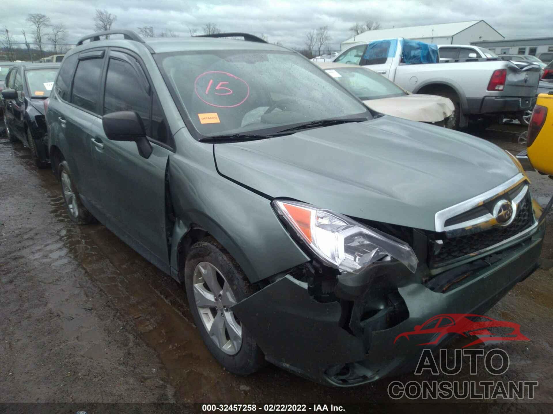 SUBARU FORESTER 2016 - JF2SJABC0GH429106