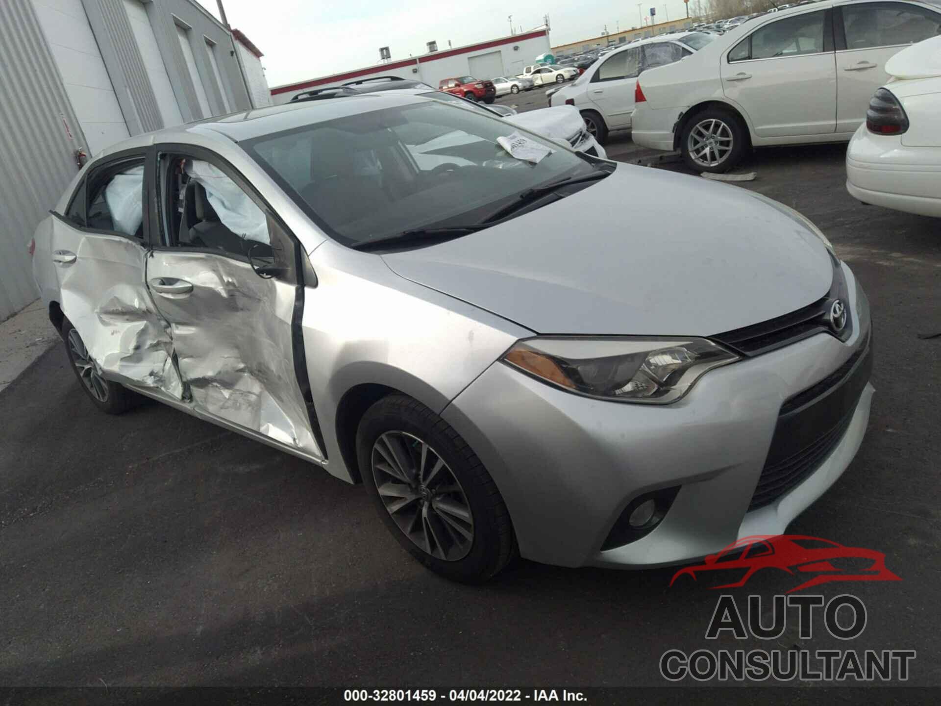 TOYOTA COROLLA 2016 - 5YFBURHE9GP480895