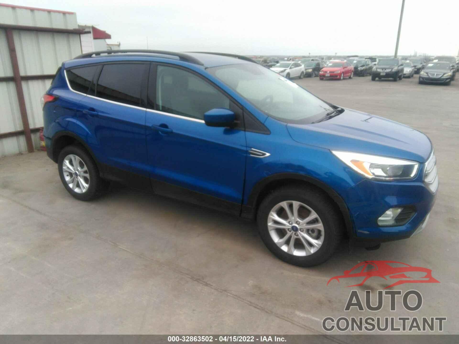 FORD ESCAPE 2018 - 1FMCU9GDXJUA84770