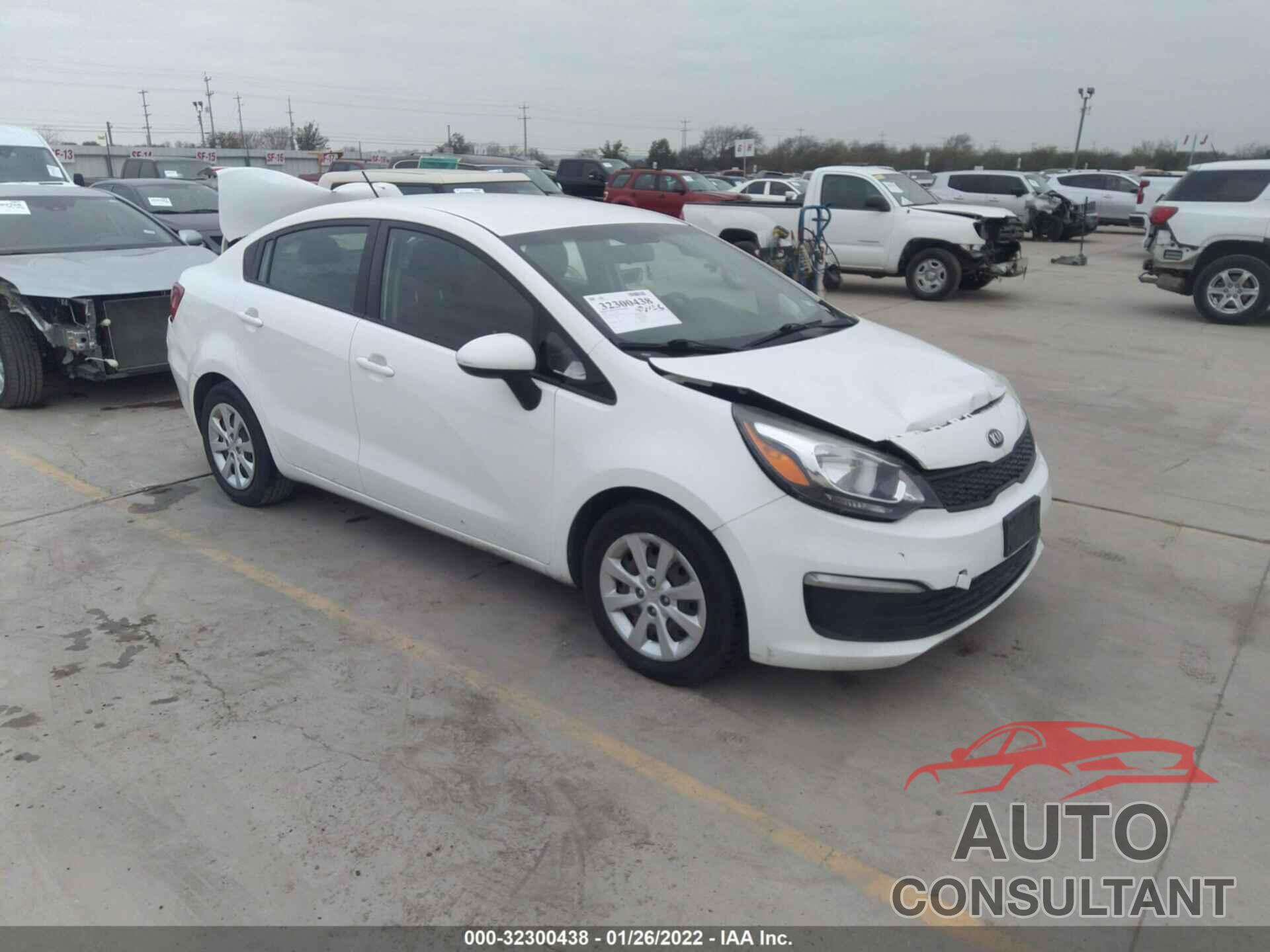KIA RIO 2017 - KNADM4A35H6027125