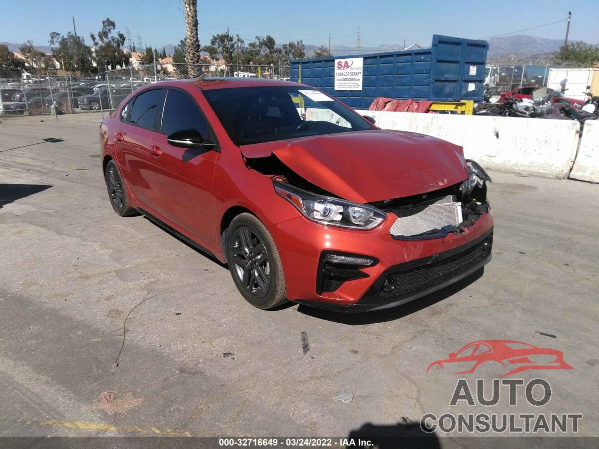 KIA FORTE 2020 - 3KPF34AD3LE162937