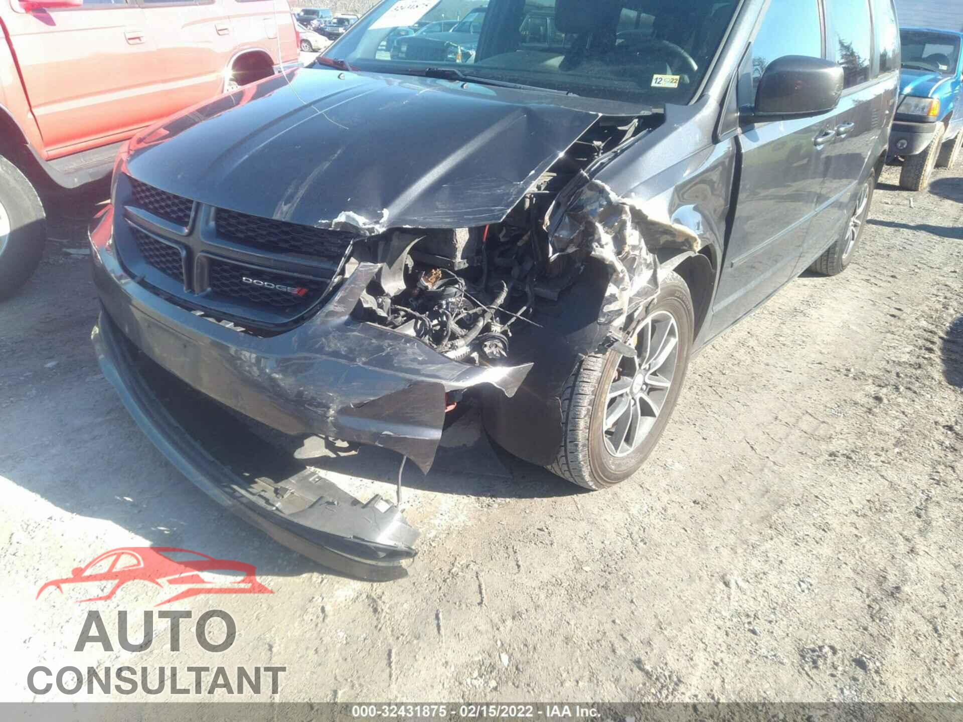 DODGE GRAND CARAVAN 2016 - 2C4RDGEG2GR312475