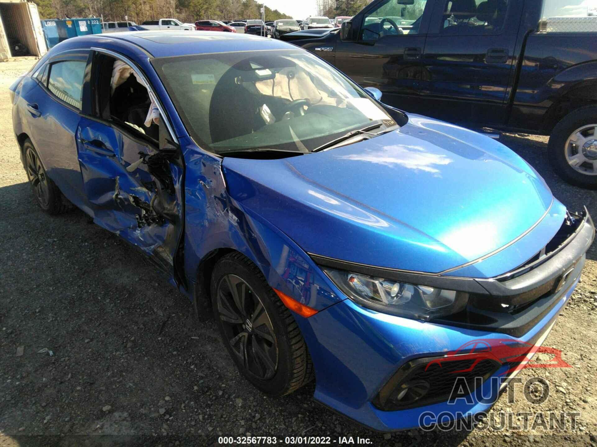 HONDA CIVIC HATCHBACK 2018 - SHHFK7H6XJU415592