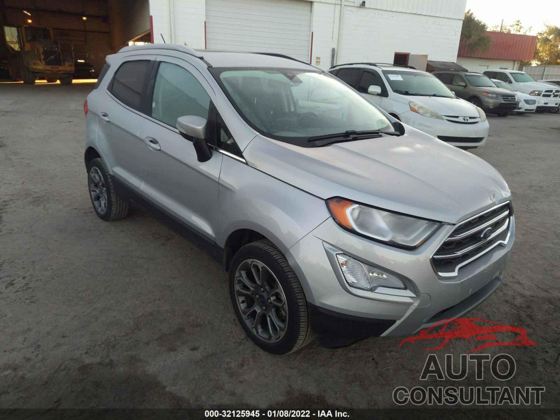 FORD ECOSPORT 2020 - MAJ6S3KL7LC334869