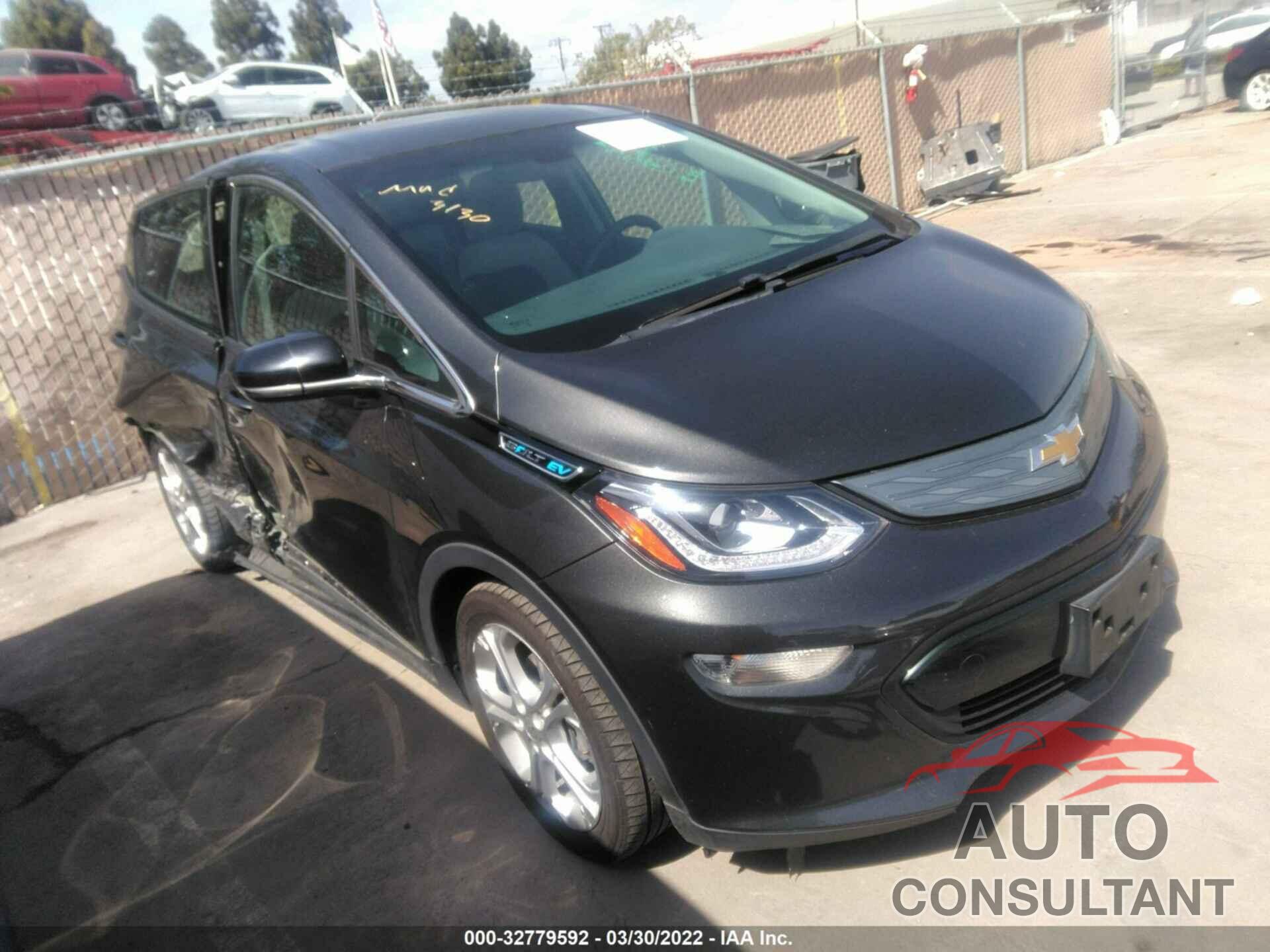 CHEVROLET BOLT EV 2017 - 1G1FW6S04H4139182