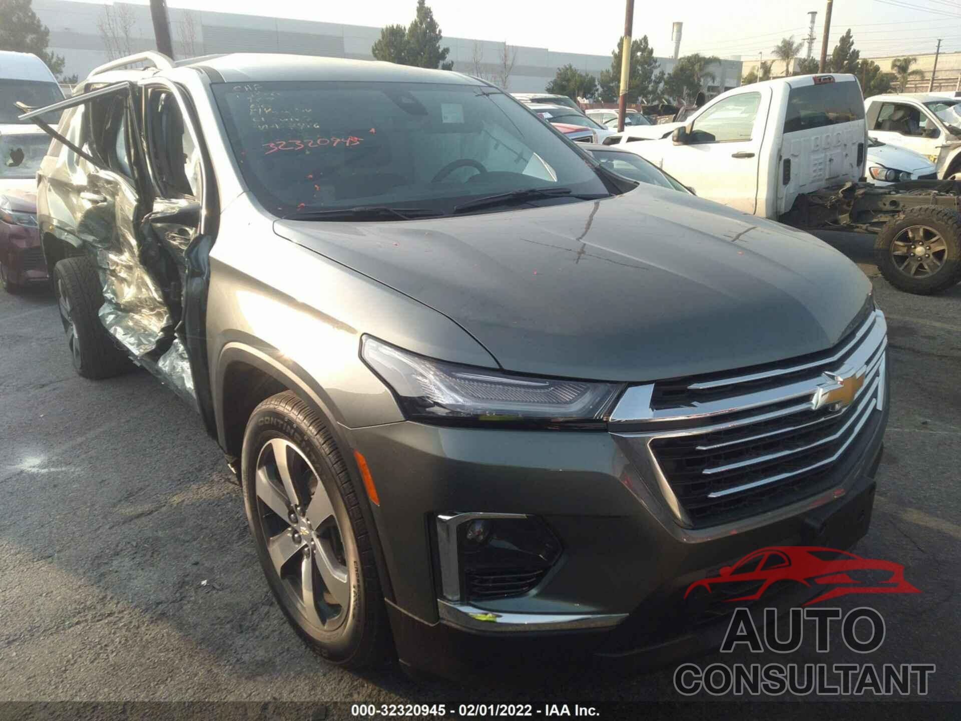 CHEVROLET TRAVERSE 2022 - 1GNERHKW4NJ117486