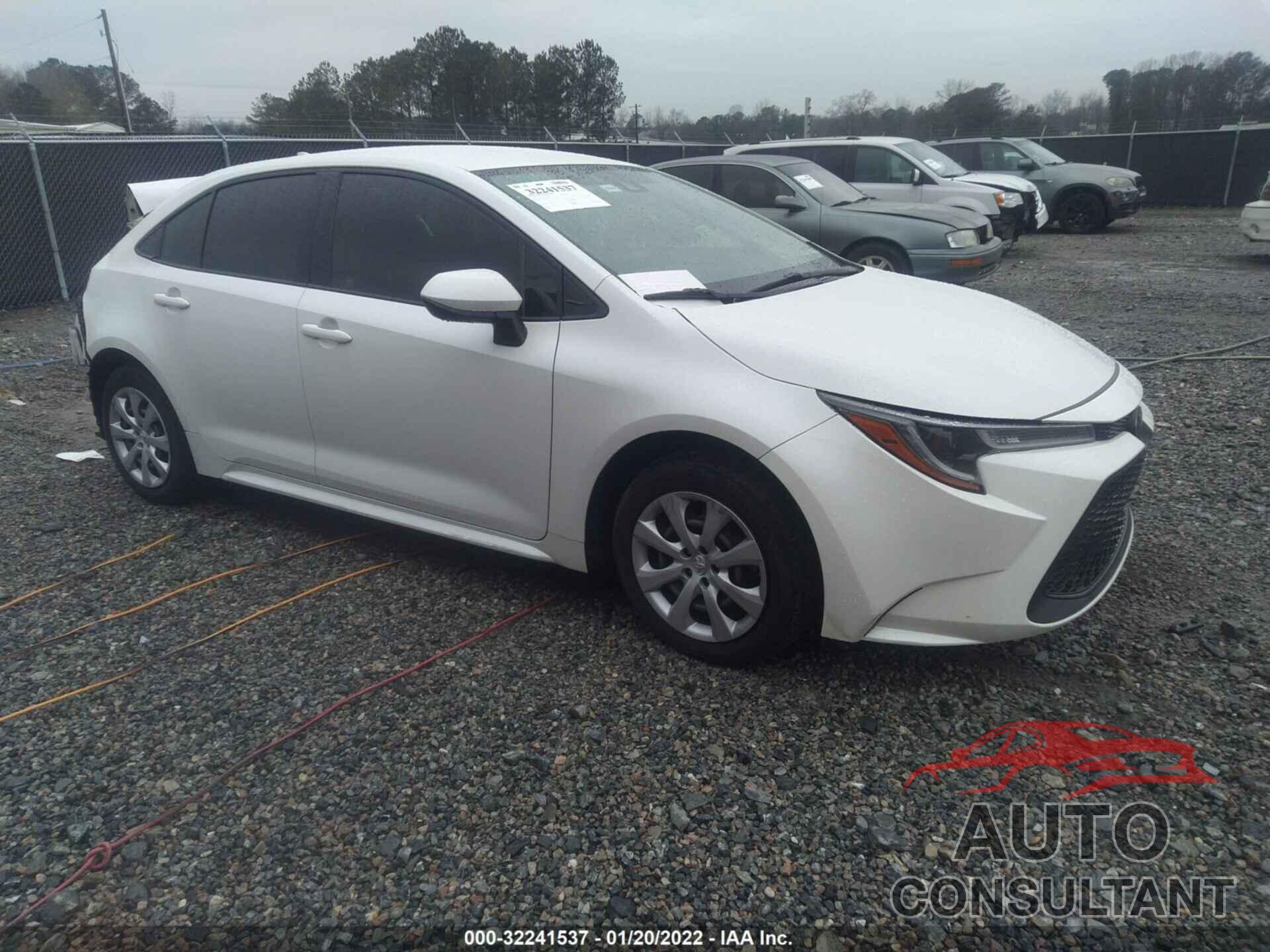 TOYOTA COROLLA 2020 - JTDEPRAE2LJ058173