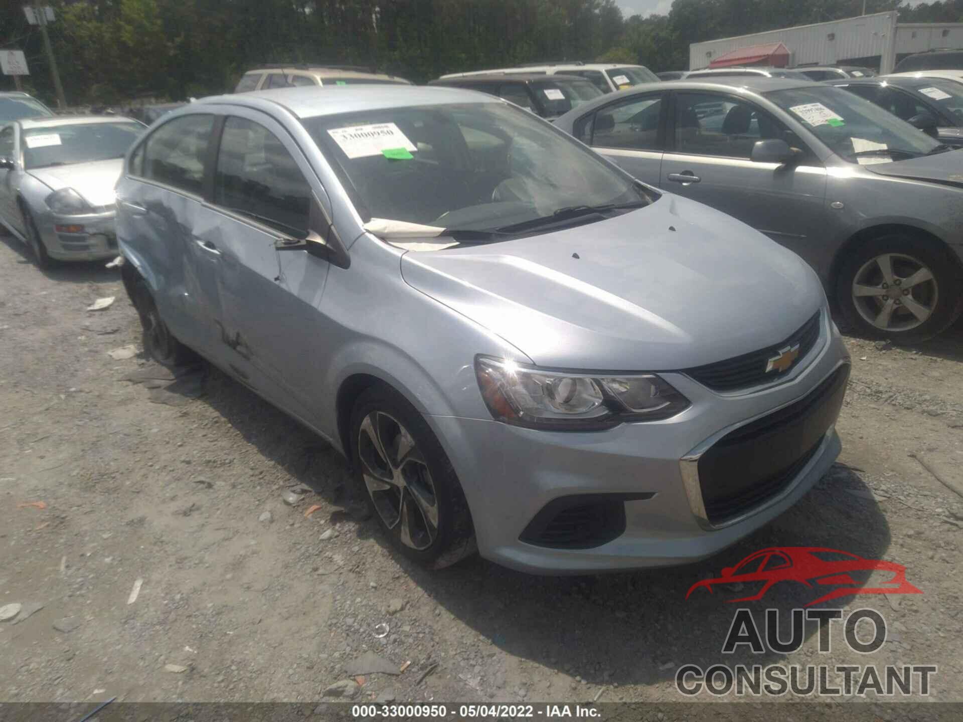 CHEVROLET SONIC 2017 - 1G1JF5SB3H4134593