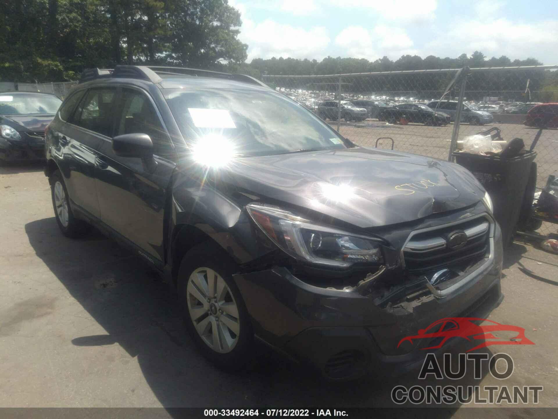 SUBARU OUTBACK 2018 - 4S4BSAAC1J3366711