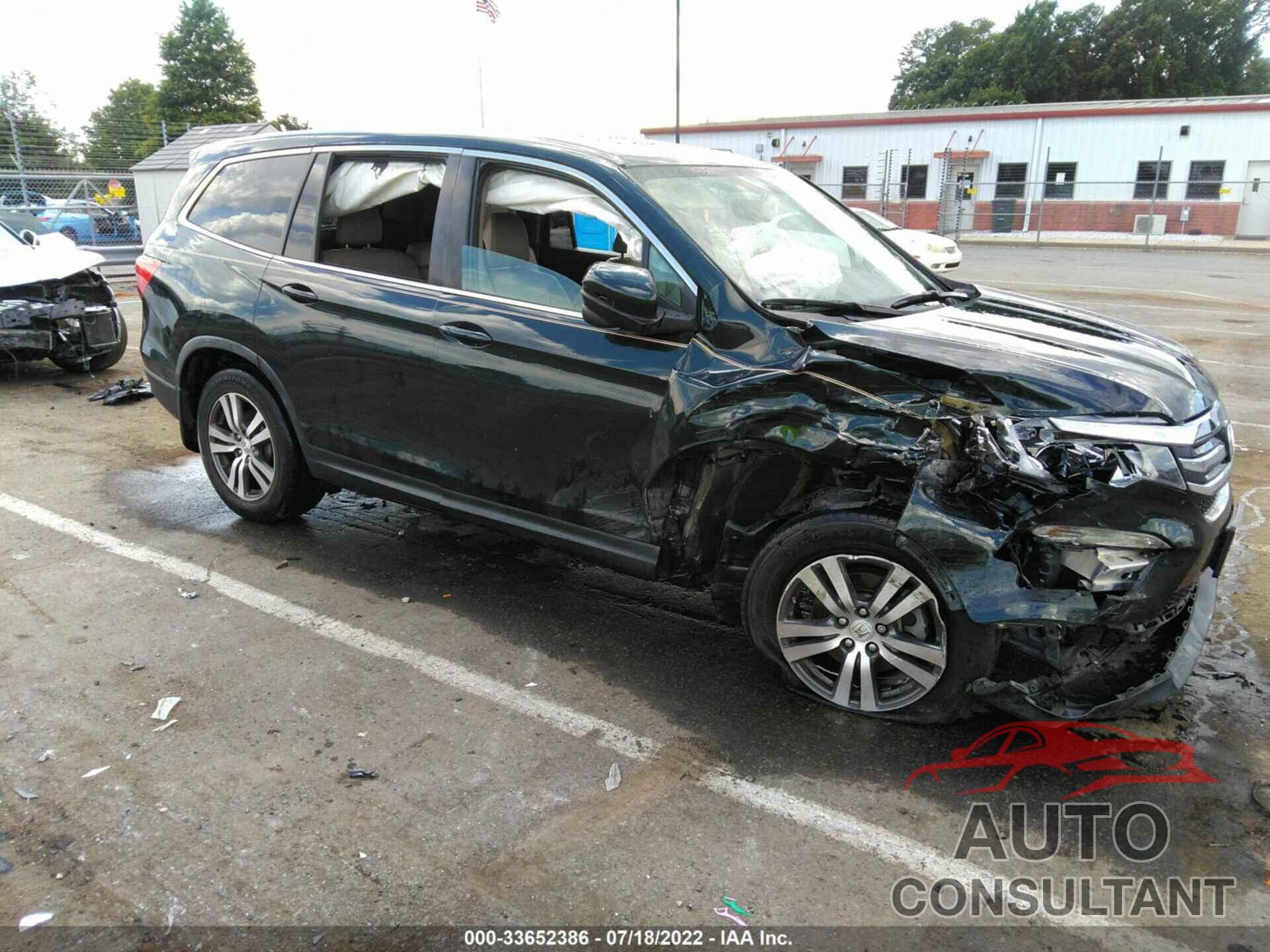 HONDA PILOT 2016 - 5FNYF5H5XGB054304