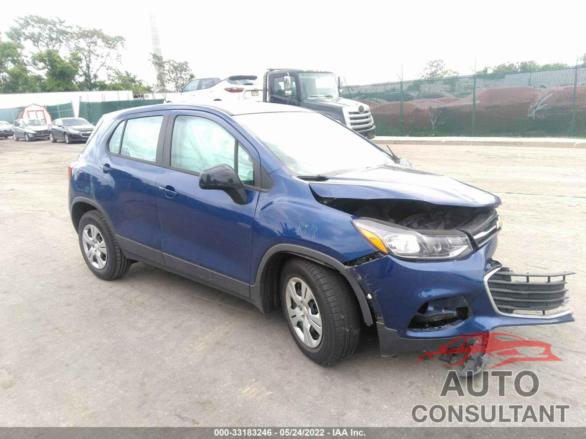 CHEVROLET TRAX 2017 - 3GNCJKSB7HL220245