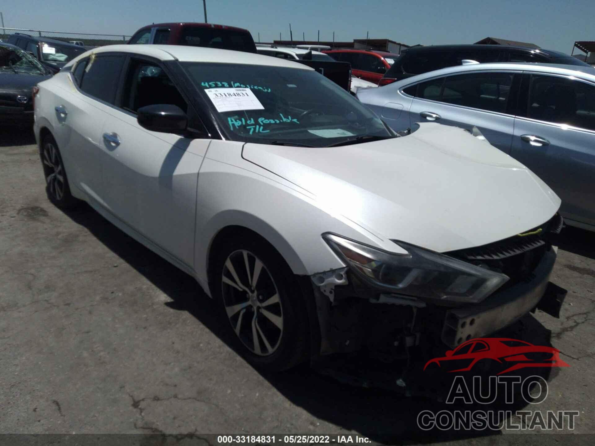 NISSAN MAXIMA 2017 - 1N4AA6AP0HC362037