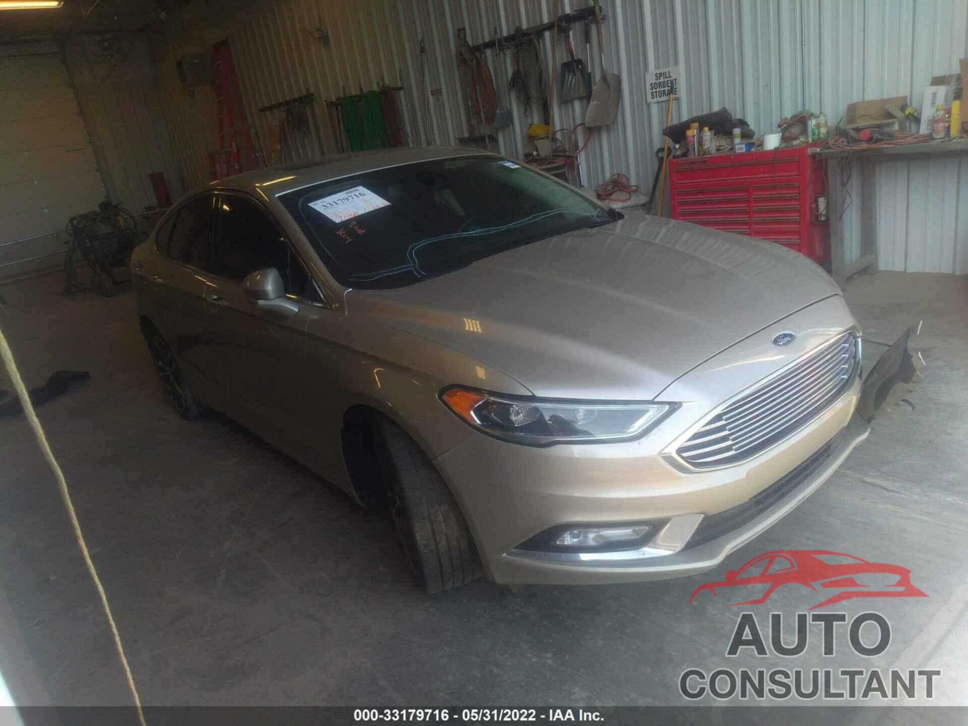 FORD FUSION 2017 - 3FA6P0K91HR186134