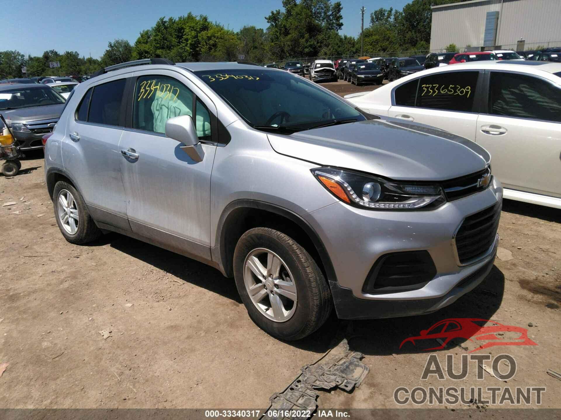 CHEVROLET TRAX 2019 - KL7CJPSB0KB861345