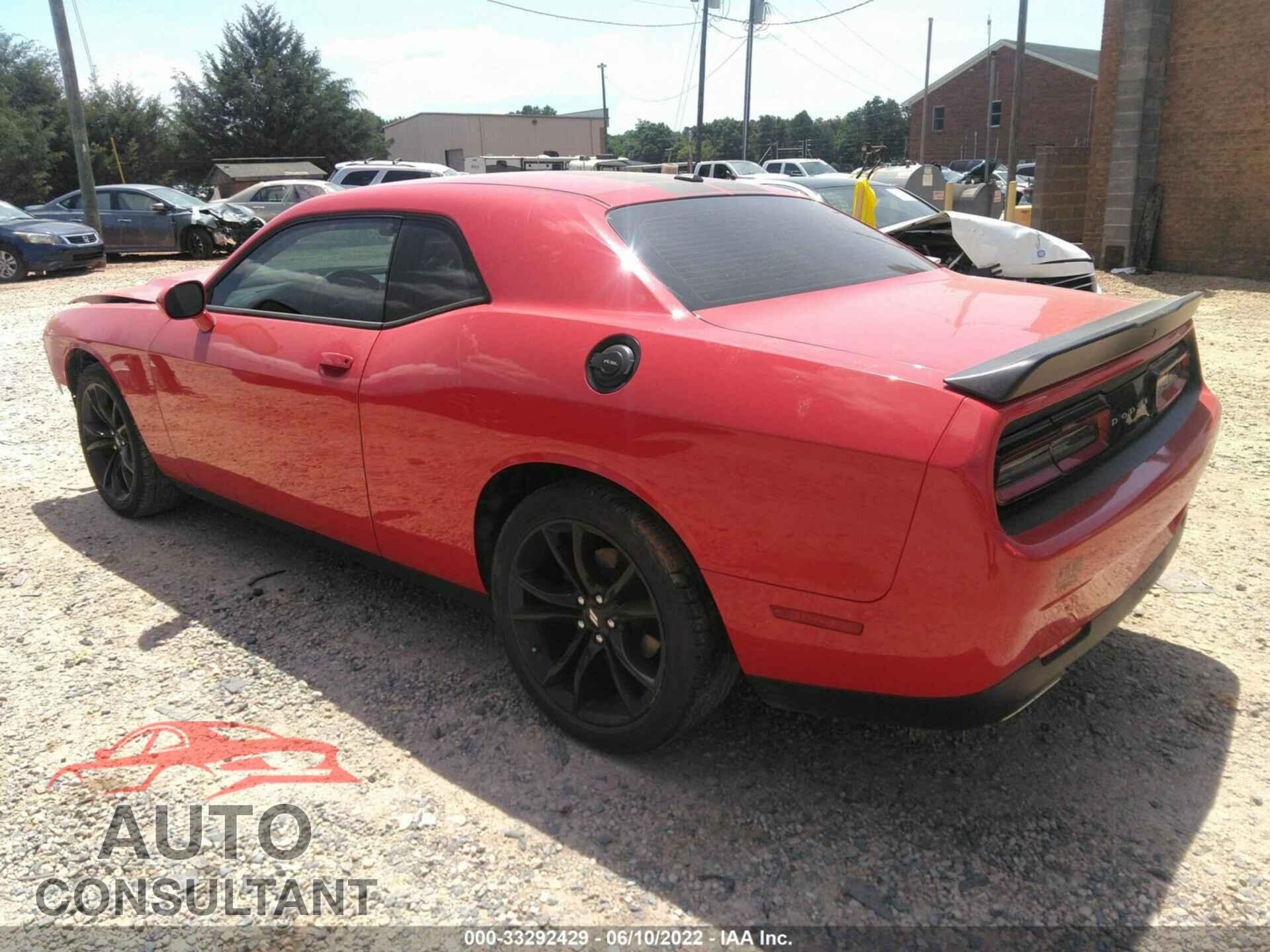 DODGE CHALLENGER 2018 - 2C3CDZAG9JH325510