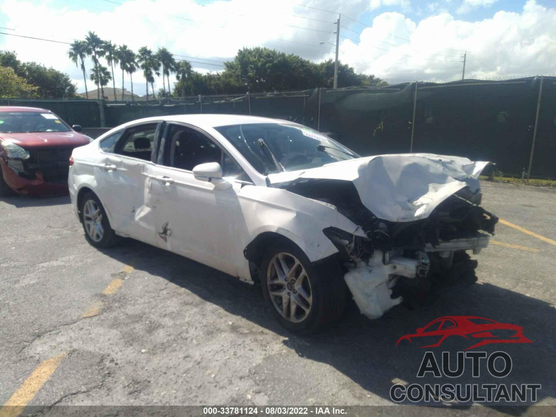 FORD FUSION 2016 - 3FA6P0H72GR307094