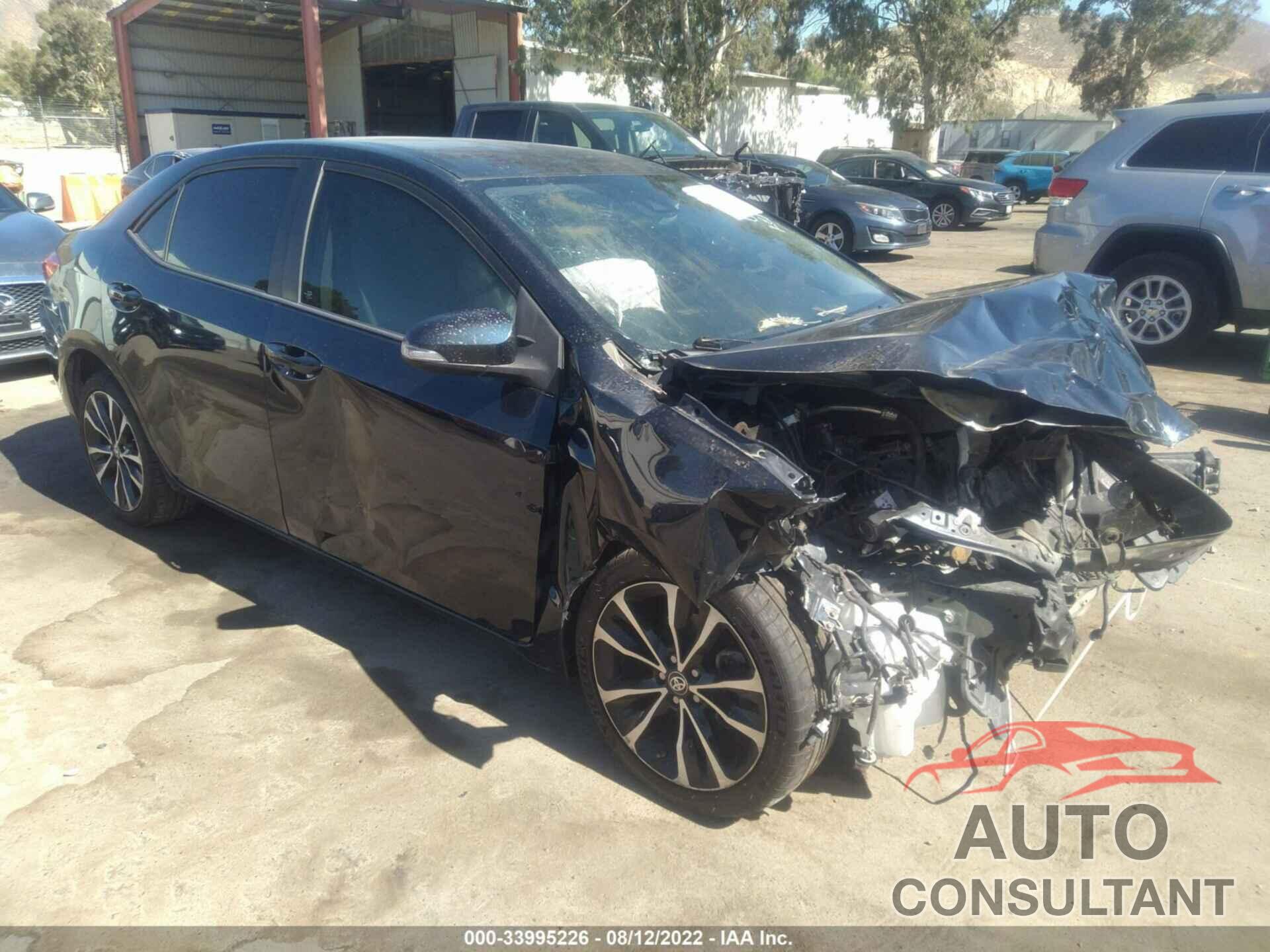 TOYOTA COROLLA 2017 - 2T1BURHE6HC748898